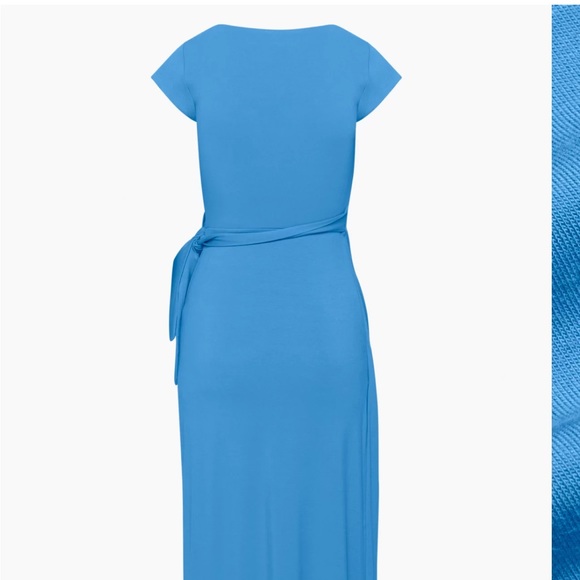 Wilfred Saturn Shortsleeve Midi Dress size small (pastel green) - Picture 8 of 9